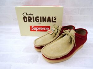 Clarks×SUPREME（クラークス×シュプリーム） ワラビー 2015　岐阜県岐阜市、古着、ブランド、工具、洋酒等買取り販売 ミニストック　